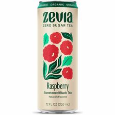 Zevia Zero Sugar Black Tea Black Tea - 12 oz - 12 / Carton [DRINK; BLK TEA;RSPBY;12PK-CT]