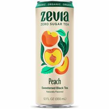 Zevia Zero Sugar Black Tea Black Tea - 12 oz - 12 / Carton [DRINK; BLK TEA;PCH;12PK-CT]