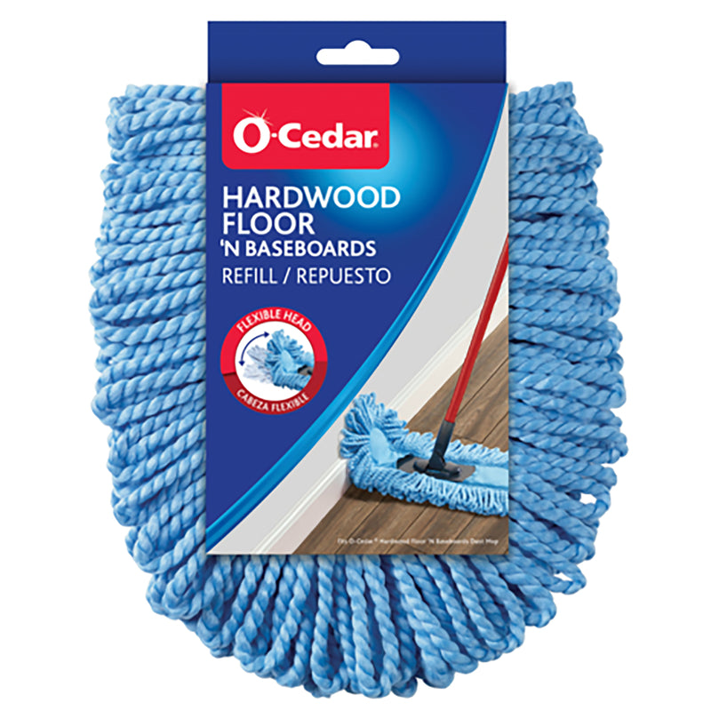 O-CEDAR - O-Cedar 11.16 in. Dust Microfiber Mop Refill 1 pk