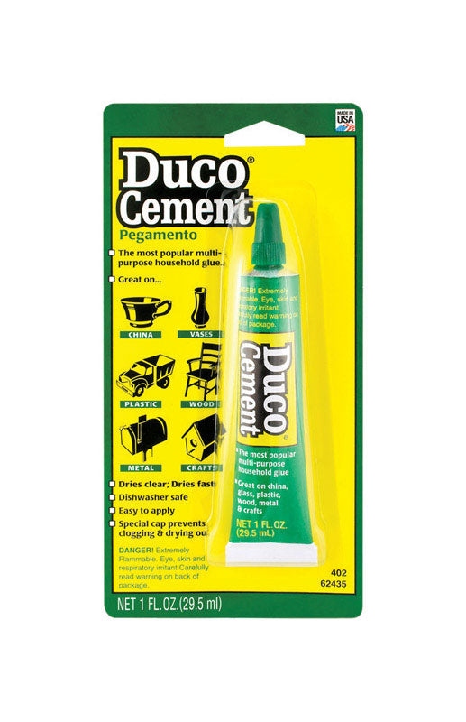 DUCO - Duco Cement Polyurethane Glue 1 oz - Case of 6