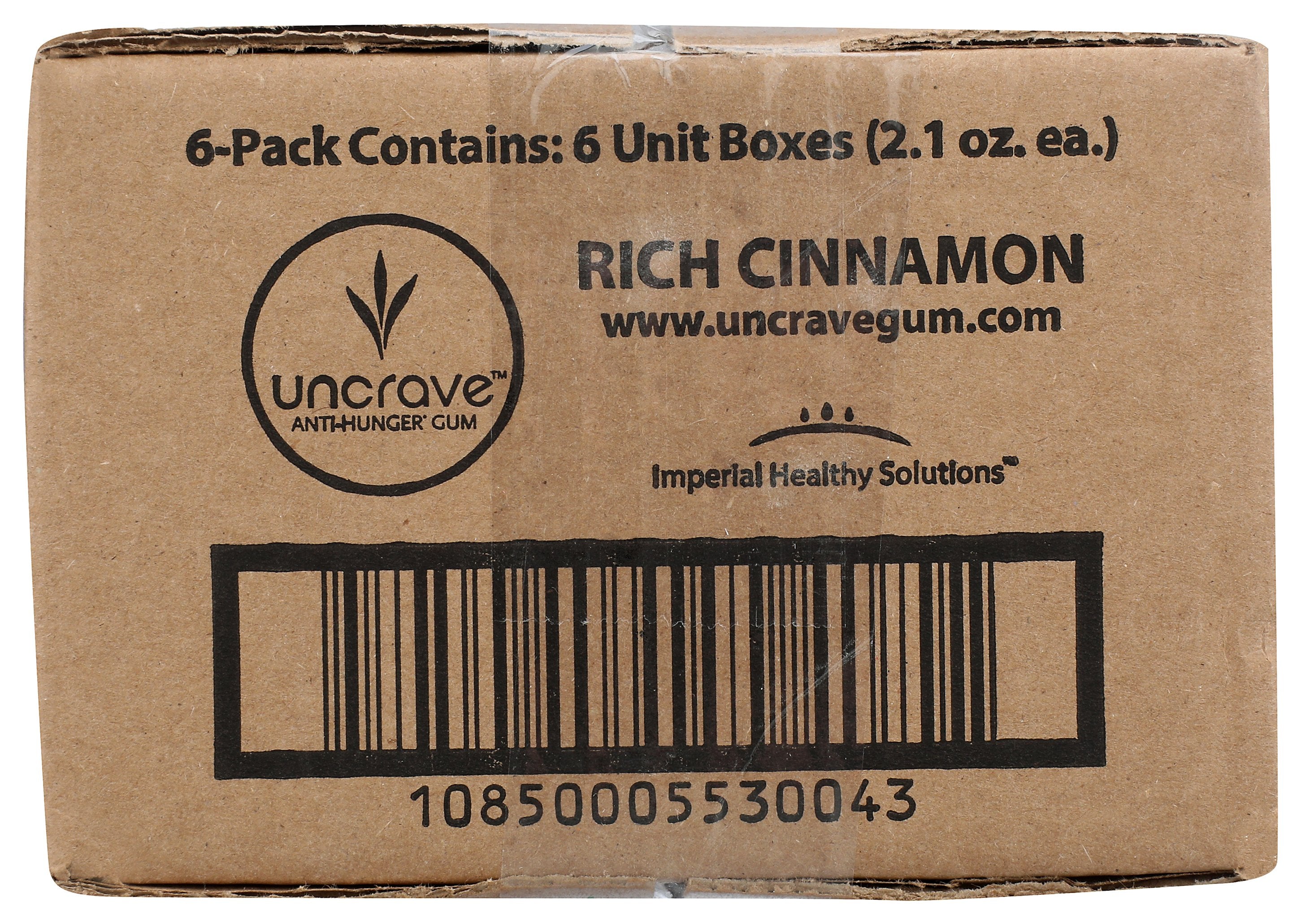 UNCRAVE GUM ANTI HUNGER CINMN 7PK