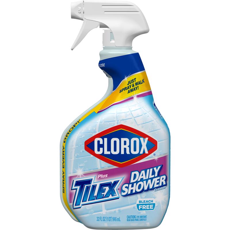 TILEX - Clorox Tilex No Scent Daily Shower Cleaner 32 oz Liquid - Case of 9