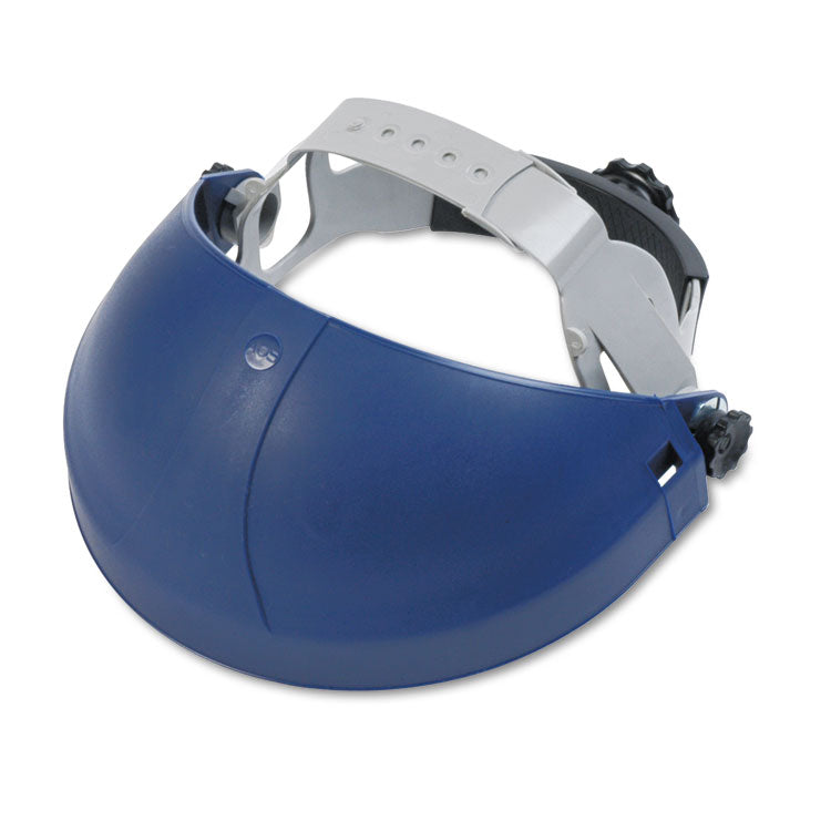 3M - Tuffmaster Deluxe Headgear with Ratchet Adjustment, 8 x 14, Blue