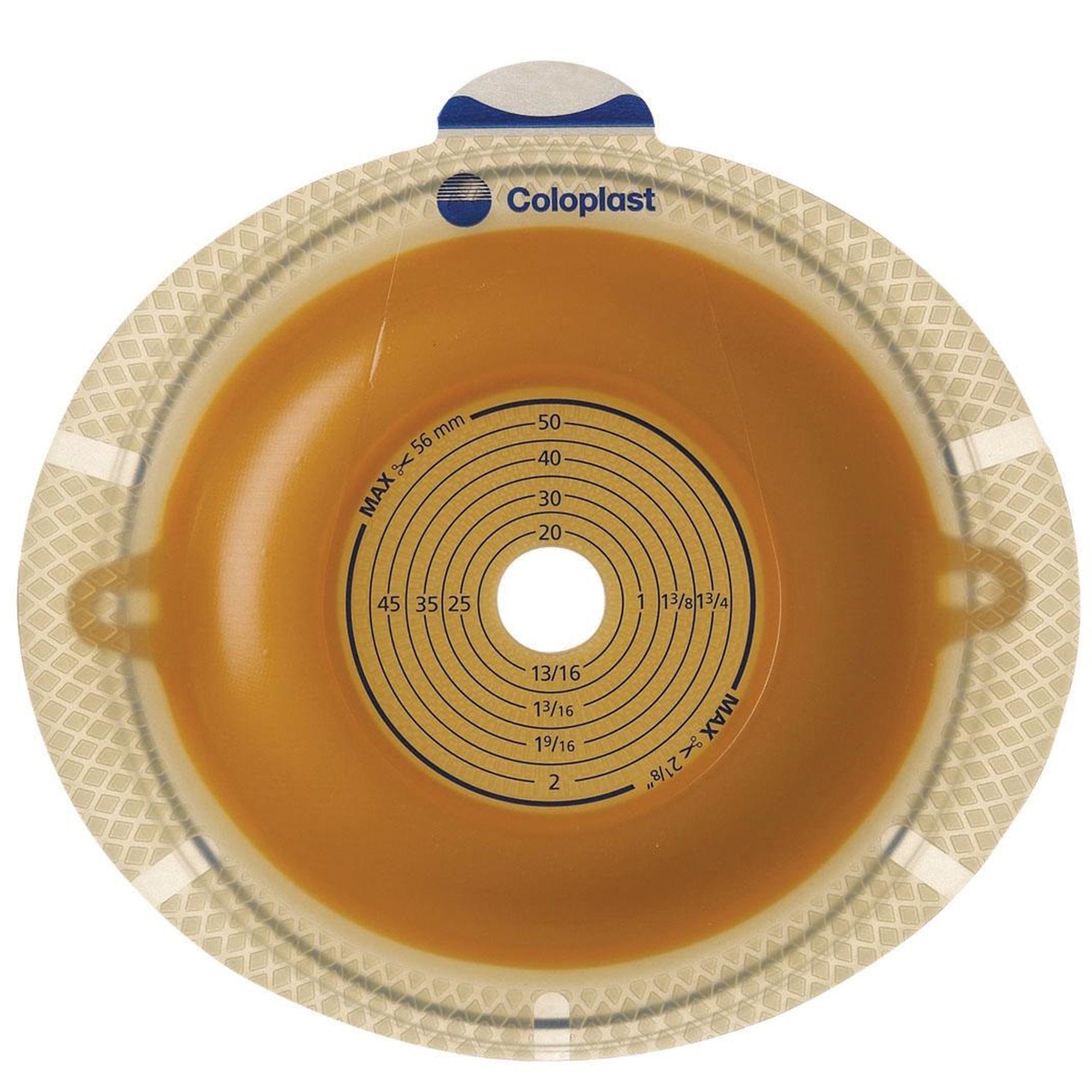 Coloplast - Ostomy Barrier Sensura® Flex Precut, Standard Wear Double Layer Adhesive 50 mm Flange Red Code System 1 Inch Opening [5/BX]