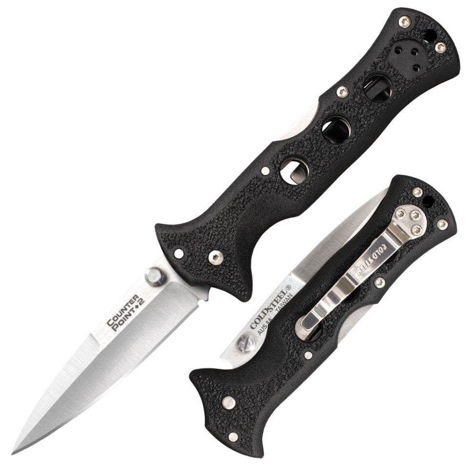 Cold Steel 'Counter Point' 3‚Ä≥ Folding Pocket Knife with Spear Point Blade