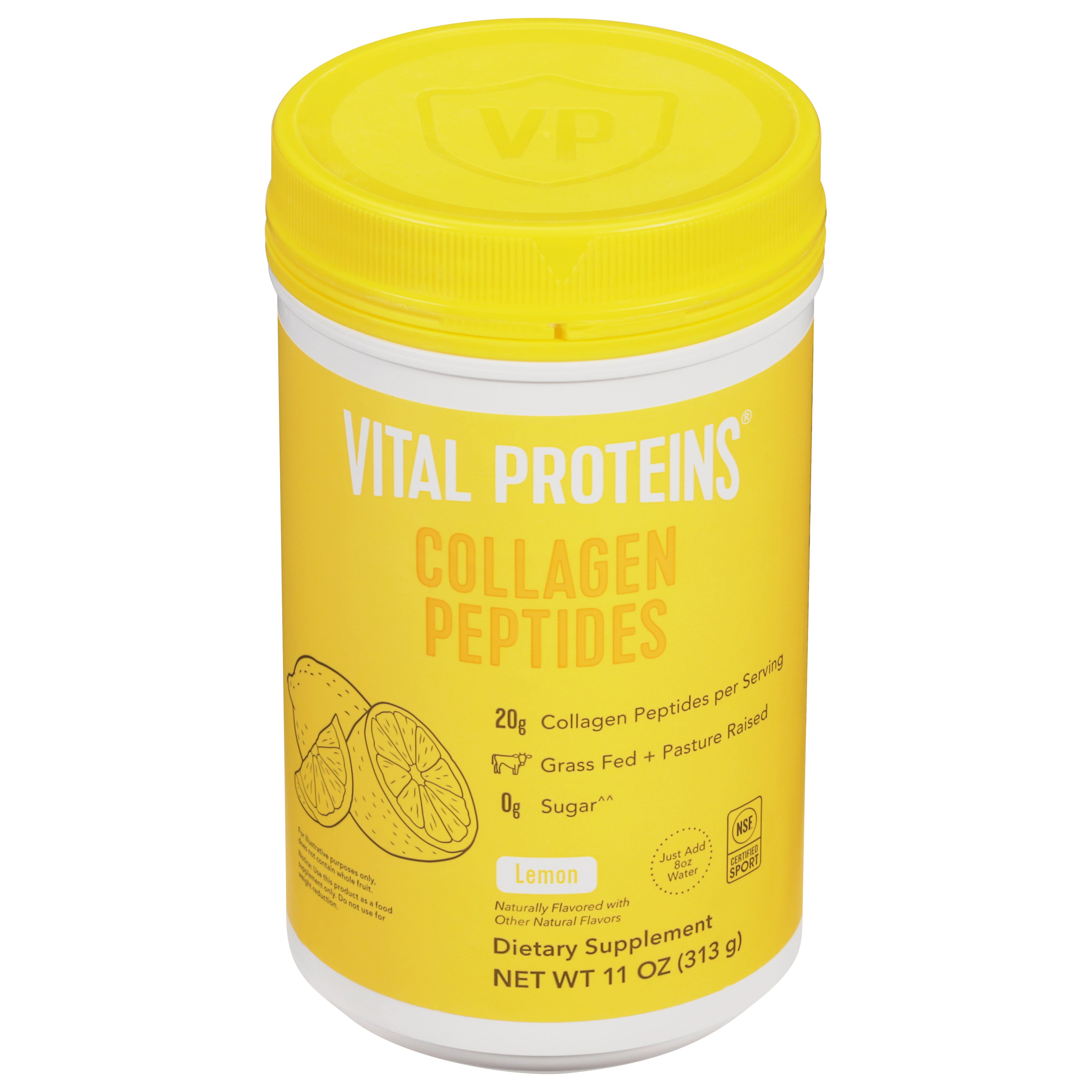Vital Proteins Lemon Collagen Peptides 11 oz - Case of 1