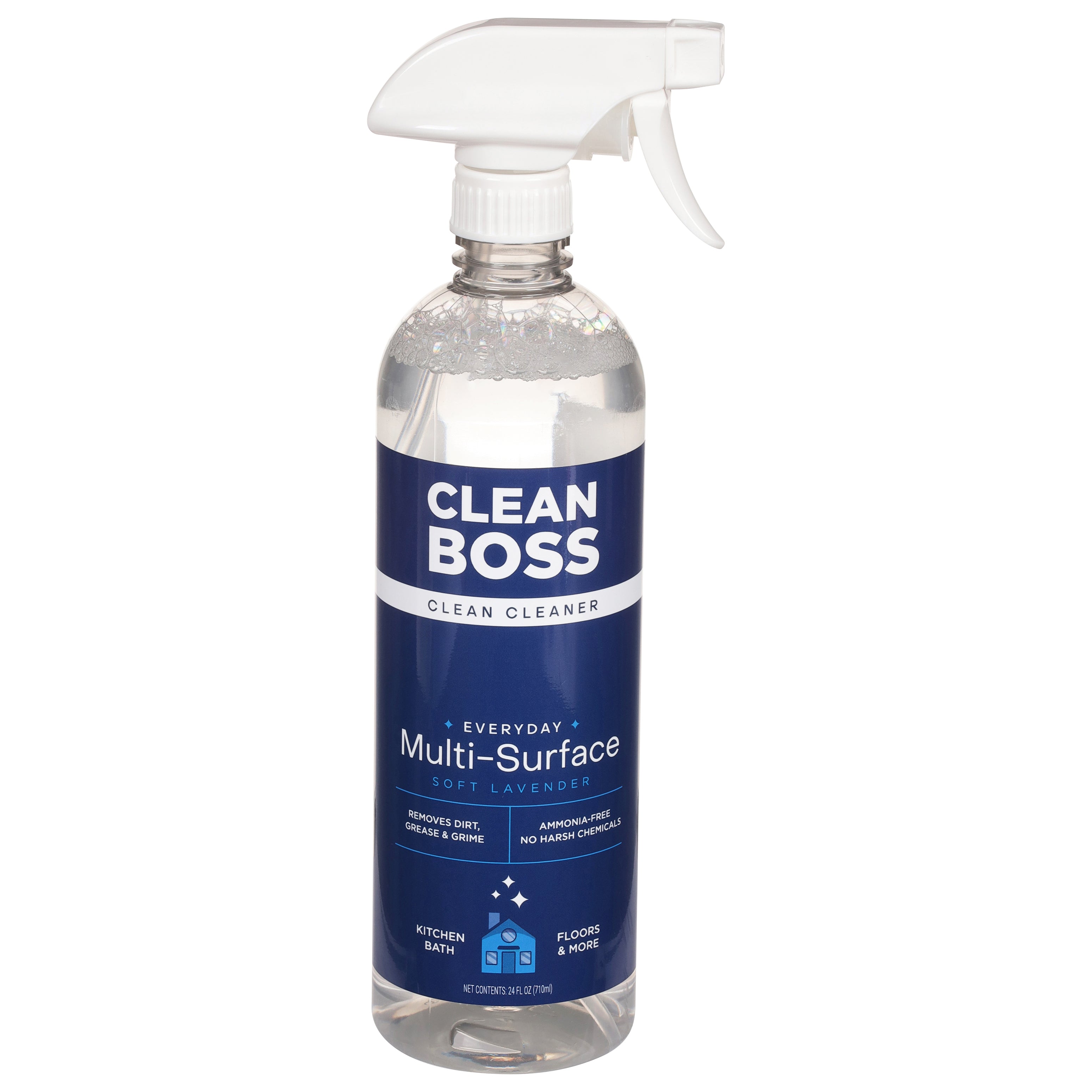 Clean Boss Everyday Multi-Surface Soft Lavender Cleaner 24 fl oz - Case of 6