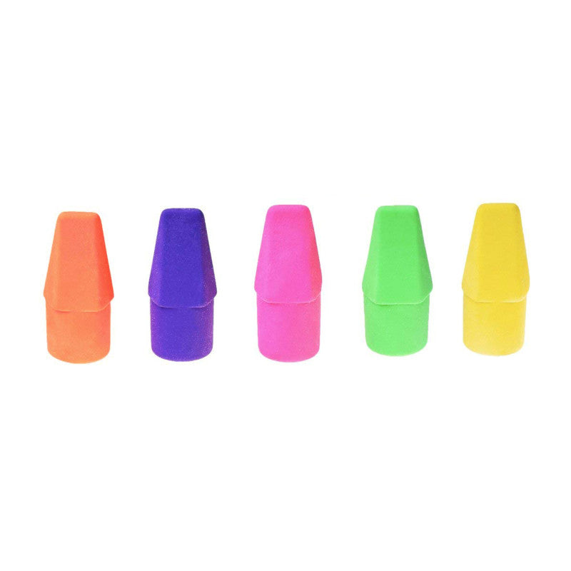 MOON PRODUCTS - Cap Eraser Bright Colors, 144 Per Pack, 5 Packs