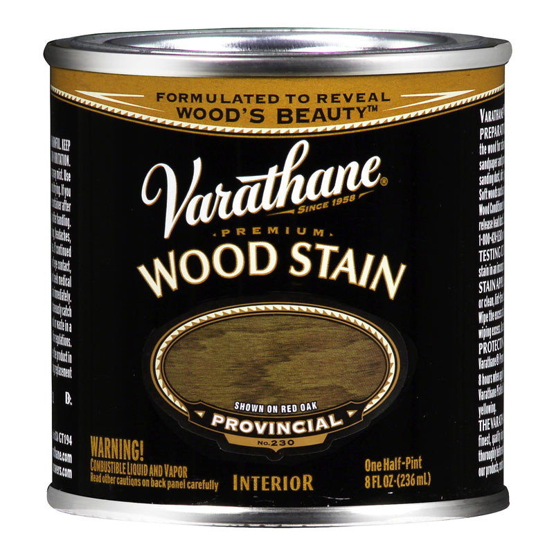 VARATHANE - Varathane Premium Solid Provincial Oil-Based Urethane Modified Alkyd Wood Stain 0.5 pt