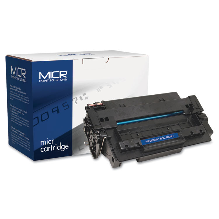MICR Print Solutions - Compatible Q7551A(M) (51AM) MICR Toner, 6,500 Page-Yield, Black