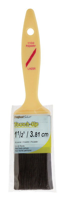 LINZER - Linzer Project Select 1-1/2 in. Flat Touch-Up Paint Brush - Case of 36