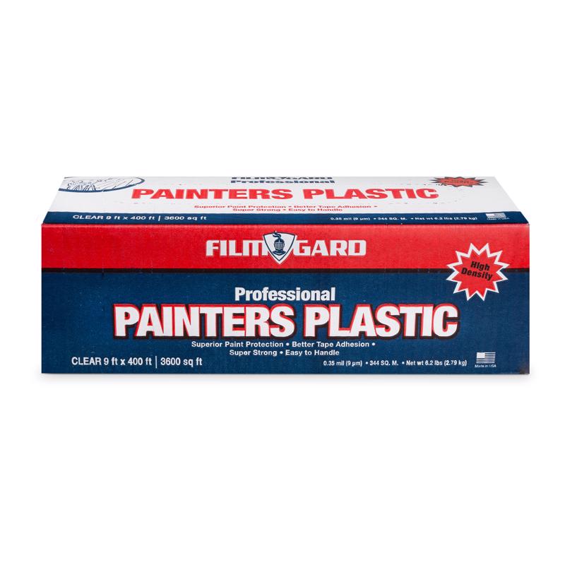 FILM-GARD - Film-Gard 9 ft. W X 400 ft. L X 0.35 mil Professional Grade Painter's Plastic Sheeting 1 pk