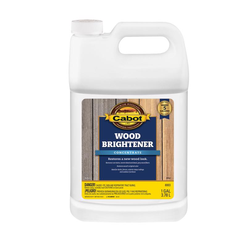 CABOT - Cabot Wood Brightener Liquid 1 gal - Case of 4