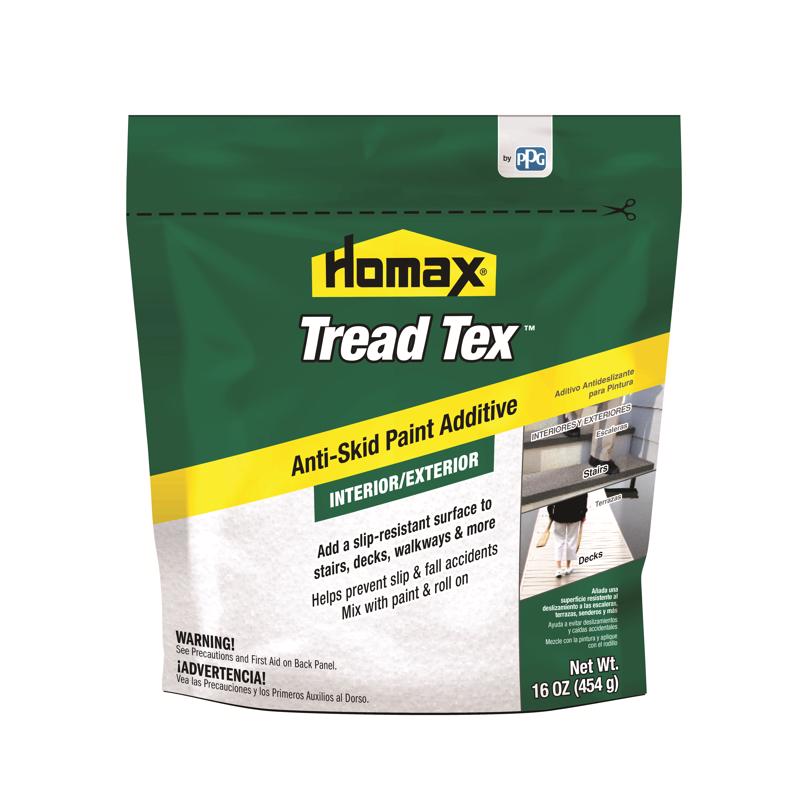 HOMAX - Homax Tread Tex White Anti-Skid Paint Additive 16 oz - Case of 6