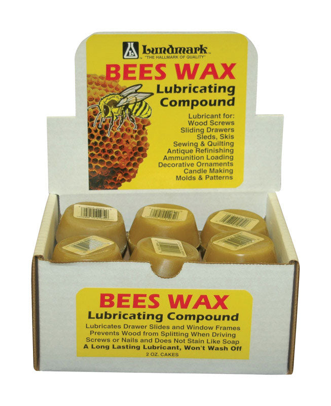 LUNDMARK - Lundmark Bees Wax Lubricating Compound 2 oz - Case of 27