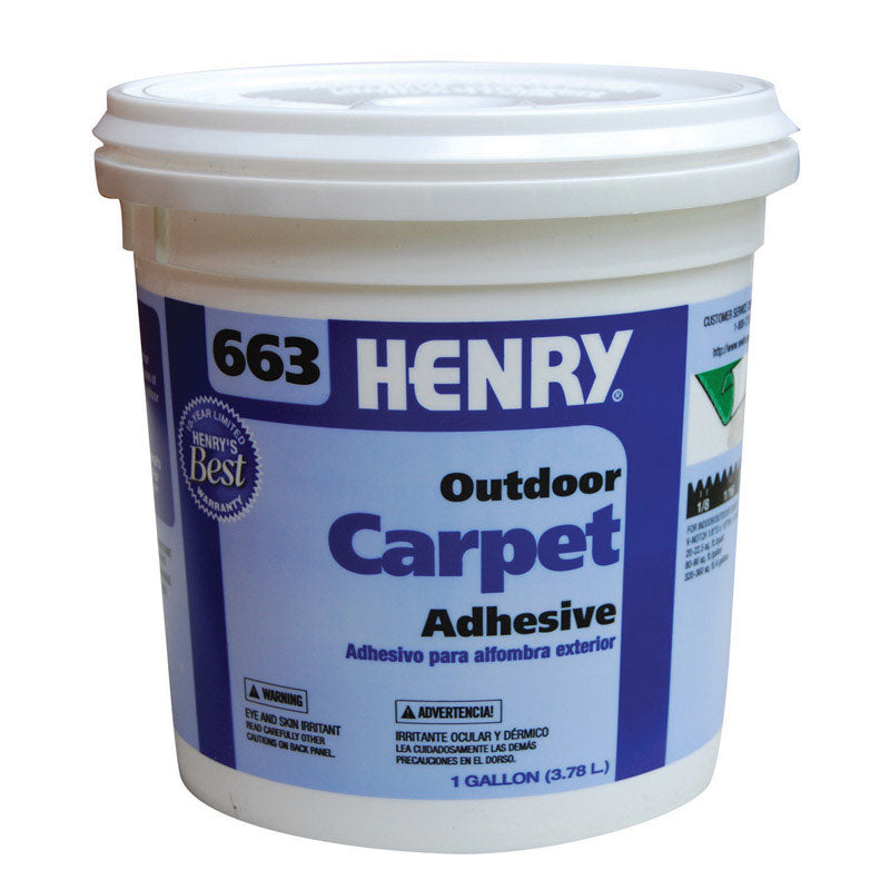 HENRY - Henry 663 Outdoor Carpet High Strength Paste Adhesive 1 gal