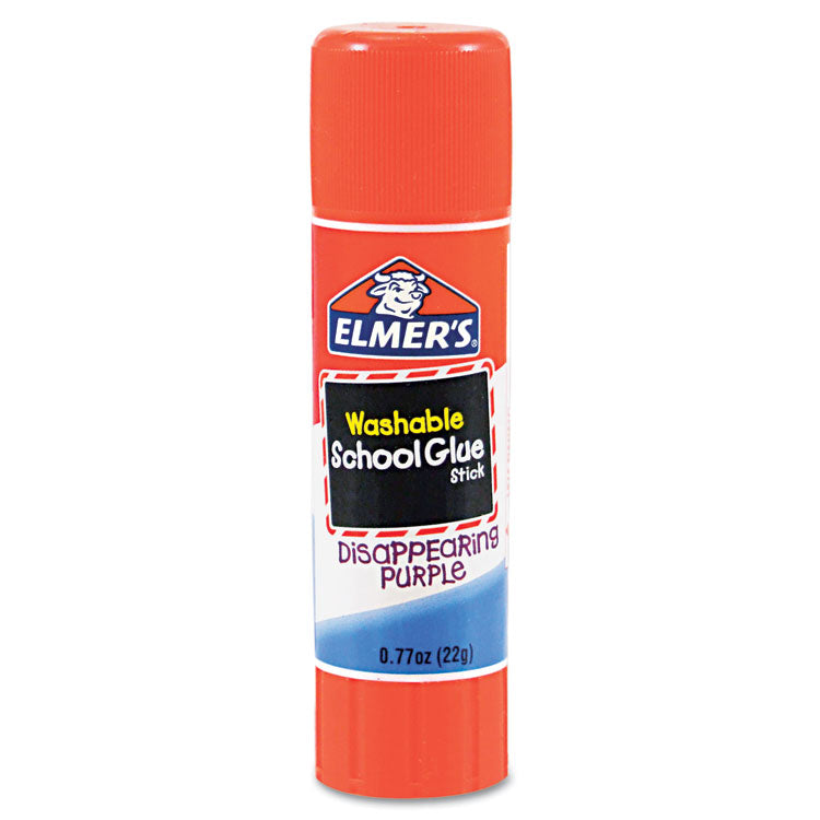 Elmer's - School Glue Stick, 0.77 oz, Dries Clear