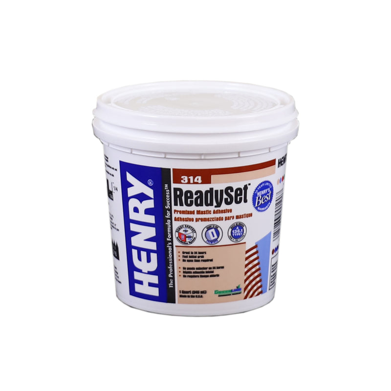 HENRY - Henry 314 ReadySet Ceramic Tile Adhesive 1 qt