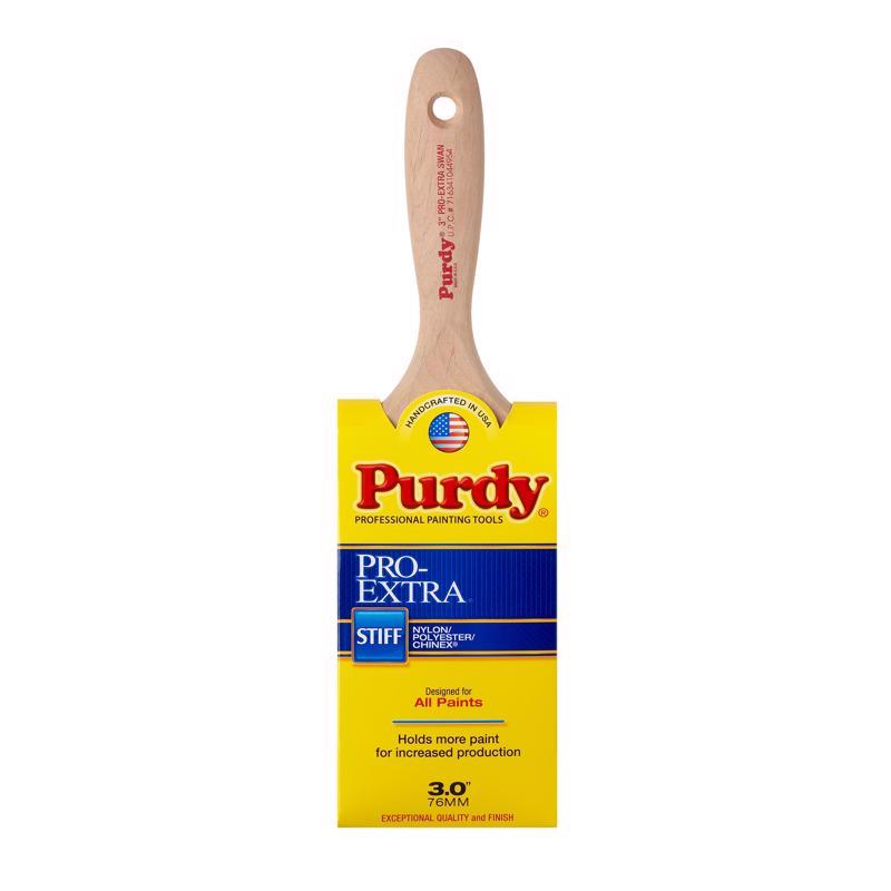 PURDY - Purdy Pro-Extra Swan 3 in. Stiff Flat Wall Brush