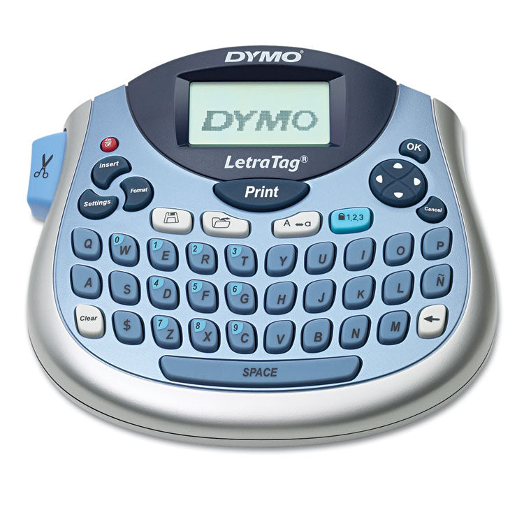 DYMO - LetraTag 100T Label Maker, 2 Lines, 6.7 x 2.8 x 5.7 (9442351)