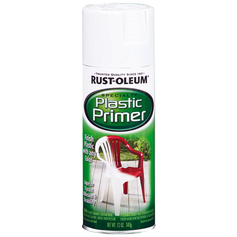 RUST-OLEUM - Rust-Oleum Specialty White Oil-Based Alkyd Spray Primer 12 oz - Case of 6