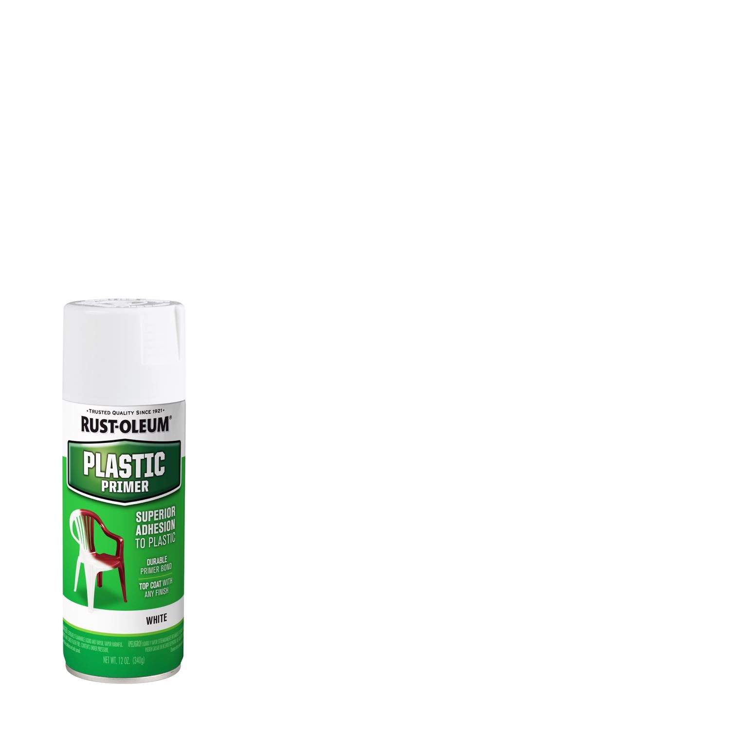 Rust-Oleum Specialty White Oil-Based Alkyd Spray Primer 12 oz - Case of 6