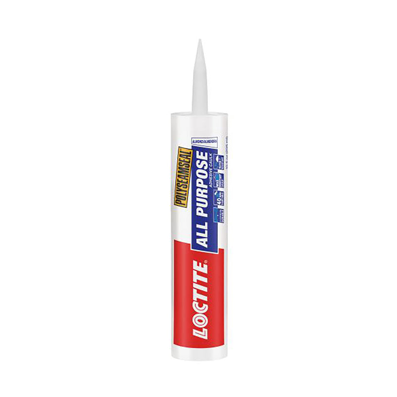 LOCTITE - Loctite Polyseamseal Almond Acrylic Latex All Purpose Adhesive Caulk 10 oz - Case of 12