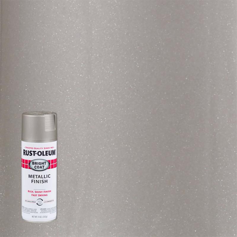 RUST-OLEUM - Rust-Oleum Stops Rust Aluminium Bright Coat Metallic Spray 11 oz - Case of 6