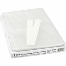 C-Line Ring Binder Photo Storage Pages - 4 Capacity - 4" Width x 6" Length - 3-ring Binding