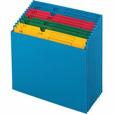 Pendaflex Recycled Expanding File - 11" x 12" - 12 Pocket(s) - Paper, Paper - Blue - 10% Recycled - 1 Each [FILE;PROJECT;DESKTOP;A-Z;BE-EA]