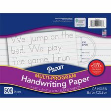 Pacon Multi-Program Handwriting Papers [PAPER;HNDWRTNG;KNDERGRTN-RM]