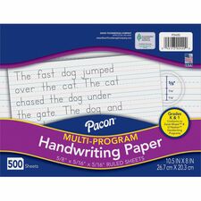 Pacon Multi-Program Handwriting Papers [PAPER;HNDWRTNG;K&1ST GRDE-RM]