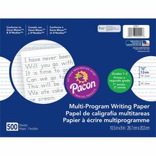 Pacon Multi-Program Handwriting Papers [PAPER;HNDWRTNG;1ST&2ND GRDE-RM]