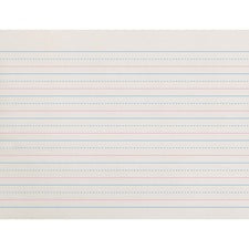 Zaner-Bloser Dotted Midline Newsprint Paper [PAPER;ZB;NEWSPRNT;GR1;500SH-PK]