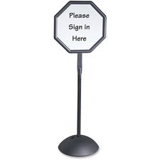 Safco Write Way Dual-sided Directional Sign [SIGN;OCTAGON;WRITE WAY-EA]