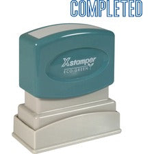 Xstamper COMPLETED Title Stamp