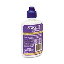 Xstamper Classix Custom Self-Inking Refills - 1 Each - Blue Ink - 2 fl oz - Blue