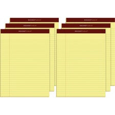 TOPS Docket Gold Legal Pads - Letter [PAD;DKT;8.5X11.25;CA-PK]