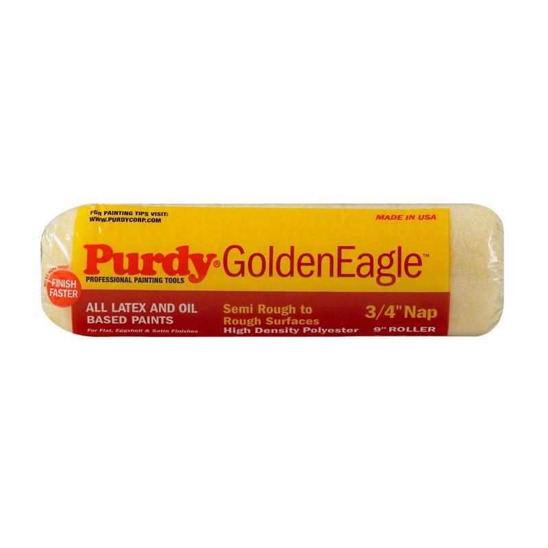 PURDY - Purdy GoldenEagle Polyester 9 in. W X 3/4 in. Regular Paint Roller Cover 1 pk