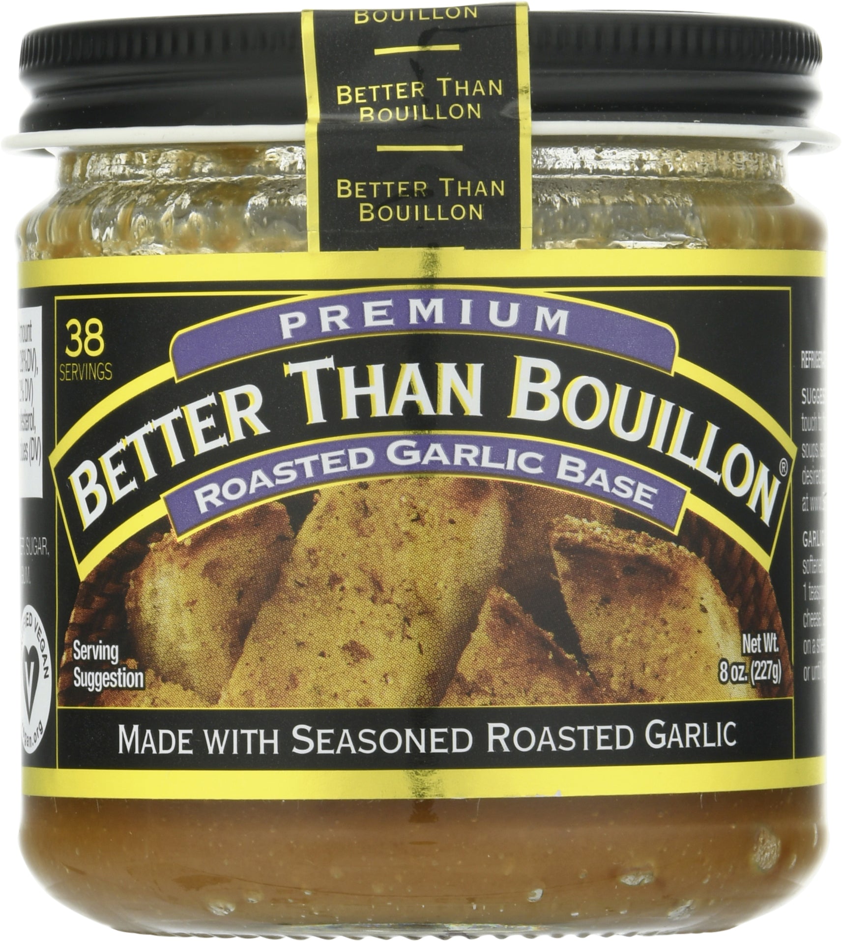 Better Than Bouillon Premium Roasted Garlic Base 8 oz - Case of 6