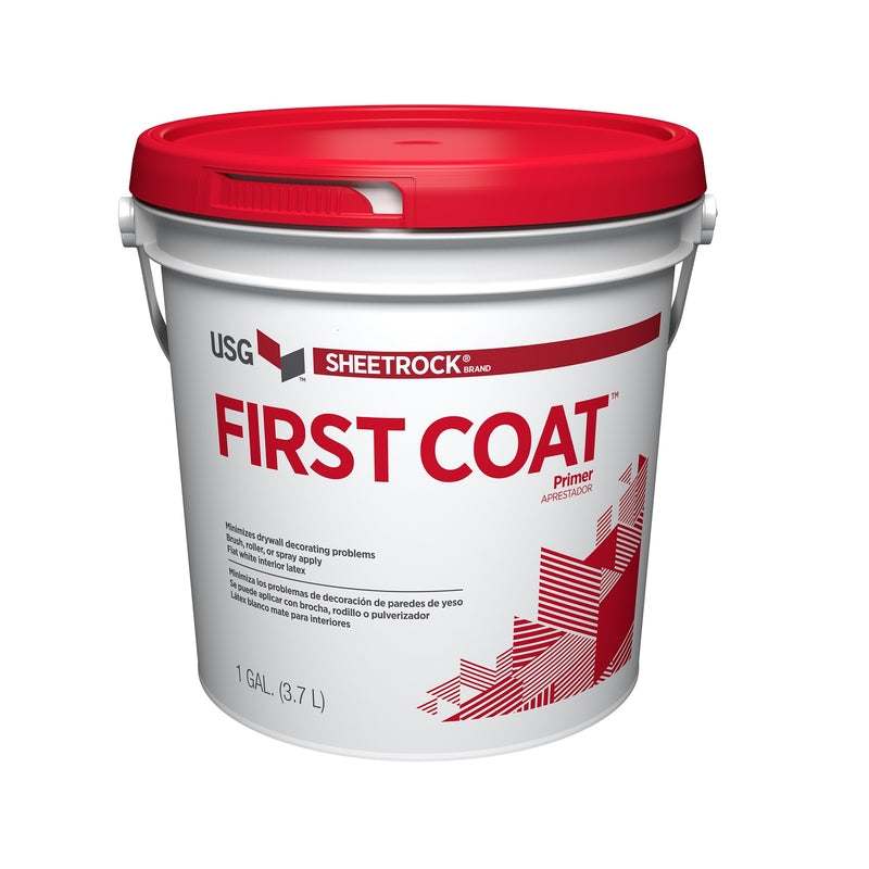 SHEETROCK - USG Sheetrock First Coat White Flat Latex Primer 1 gal