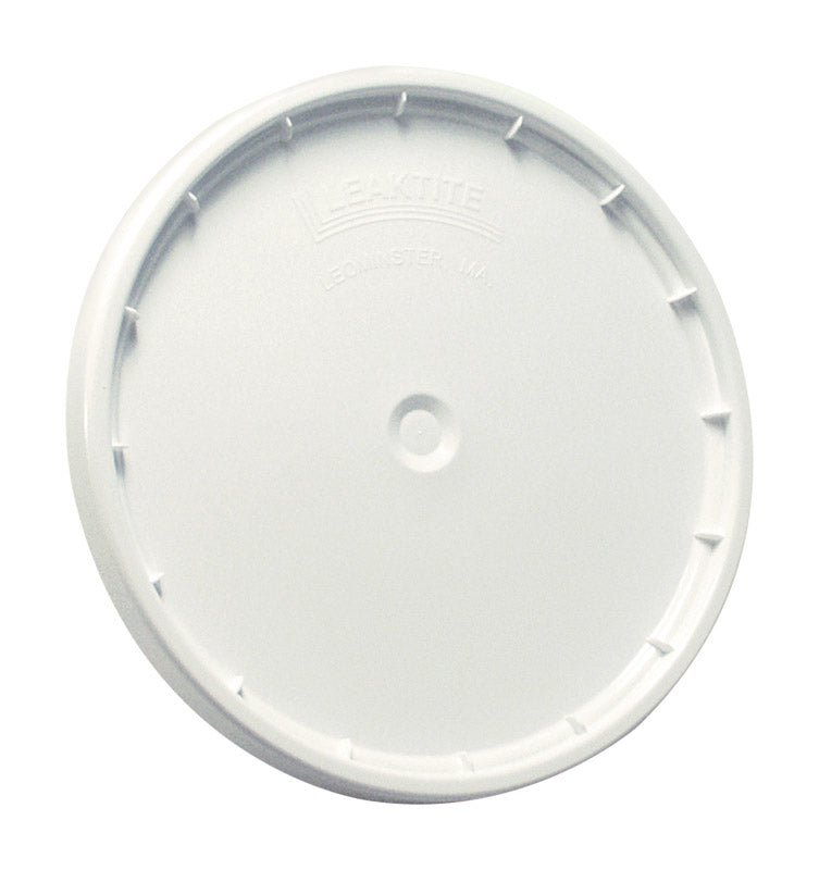 LEAKTITE - Leaktite White 5 gal Plastic Bucket Lid - Case of 10