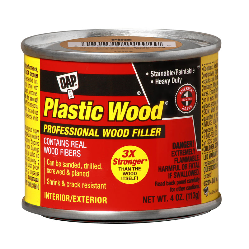 PLASTIC WOOD - DAP Plastic Wood Pine Wood Filler 4 oz