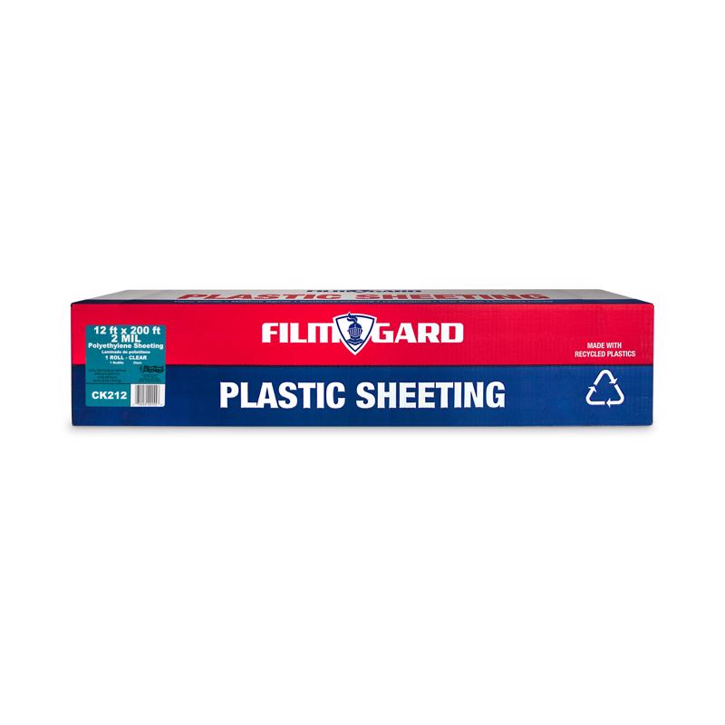 FILM-GARD - Film-Gard 12 ft. W X 200 ft. L X 2 mil Professional Grade Polyethylene Sheeting 1 pk