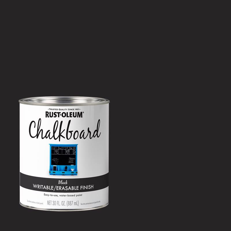 RUST-OLEUM - Rust-Oleum Specialty Flat Black Acrylic Chalkboard Paint 30 oz