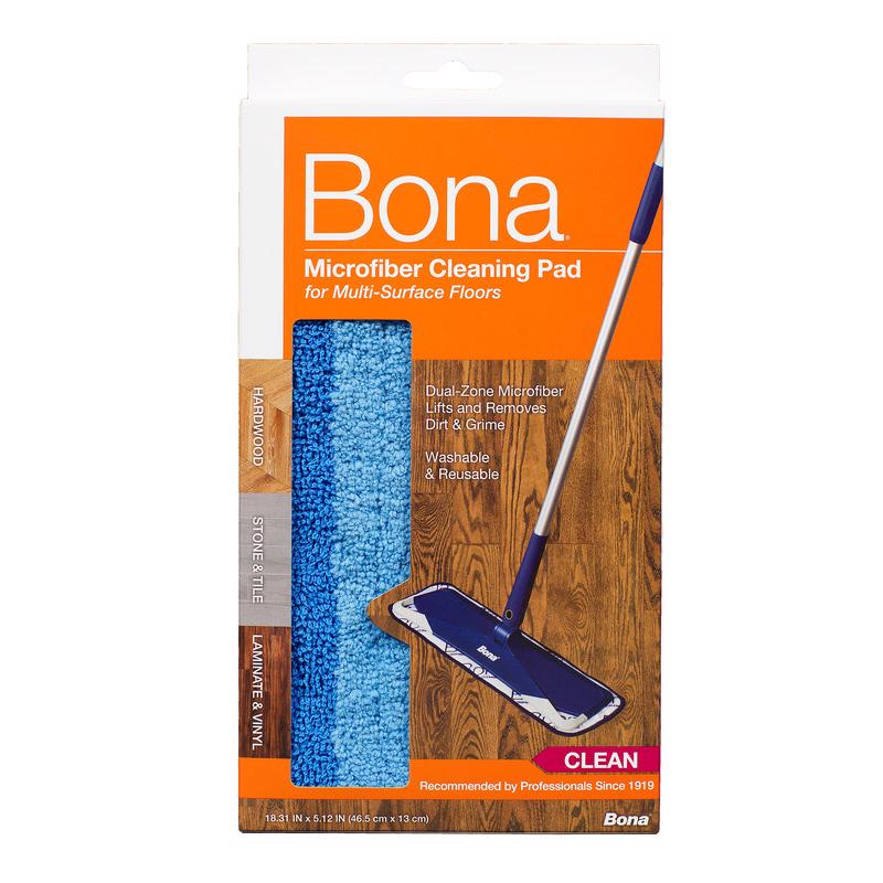 BONA - Bona Microplus 15 in. Flat Microfiber Deep Clean Pad 1 pk