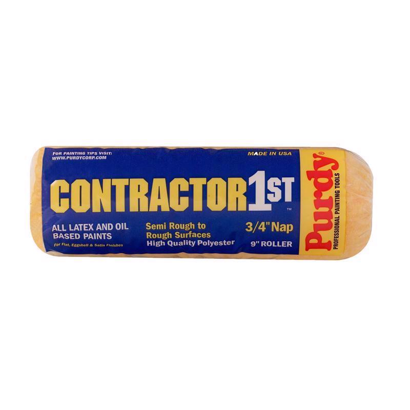 PURDY - Purdy Contractor 1st Polyester 9 in. W X 3/4 in. Paint Roller Cover 1 pk