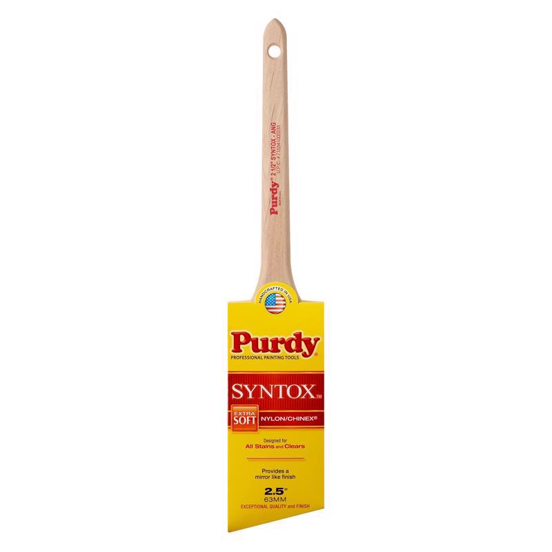 PURDY - Purdy Syntox Angular 2-1/2 in. Extra Soft Angle Trim Paint Brush