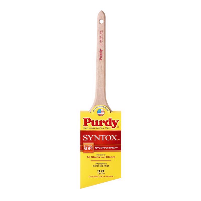 PURDY - Purdy Syntox Angular 3 in. Extra Soft Angle Trim Paint Brush