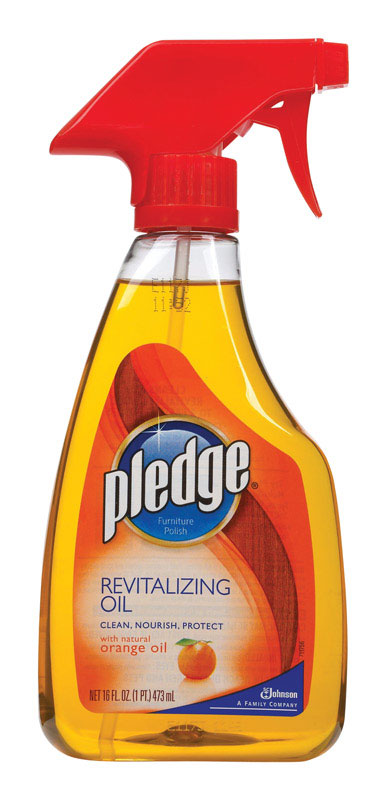 PLEDGE - Pledge Revitalizing Oil Orange Scent Furniture Polish 16 oz Spray - Case of 6